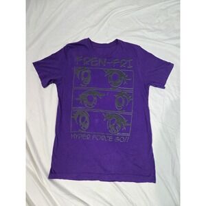 Fren-Fri HYPERFORCE GO!! Anime Custom Graphic Purple T-Shirt